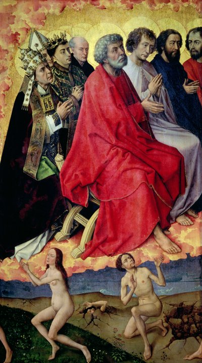 Detail of the Resurrection from the Dead, from The Last Judgement, c.1445-50 by Rogier van der Weyden